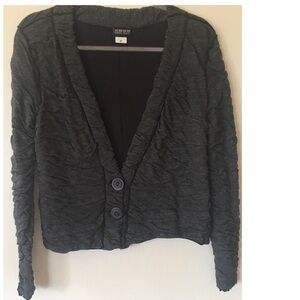 Nomadic traders crinkle gray jacket